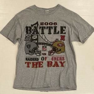 Retro3 2006 Battle Of The Bay San Francisco 49Ers Oakland Raiders Shirt